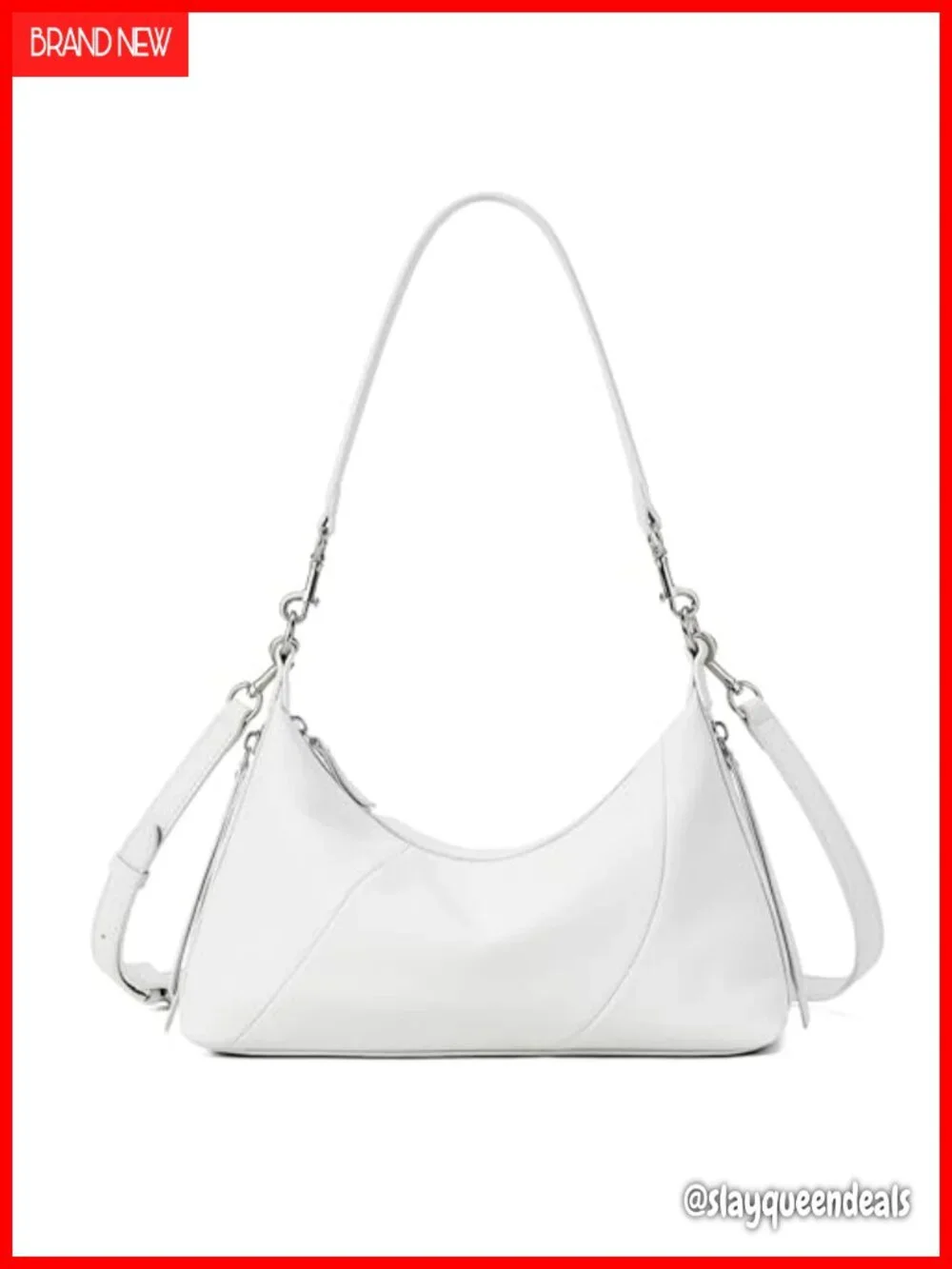 Genuine Leather Hobo Bag for Women Crossbody Shoulder Purse Lightweight